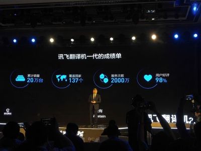 支持33國語言+四種方言翻譯!科大訊飛發布翻譯機2.0售價2999元